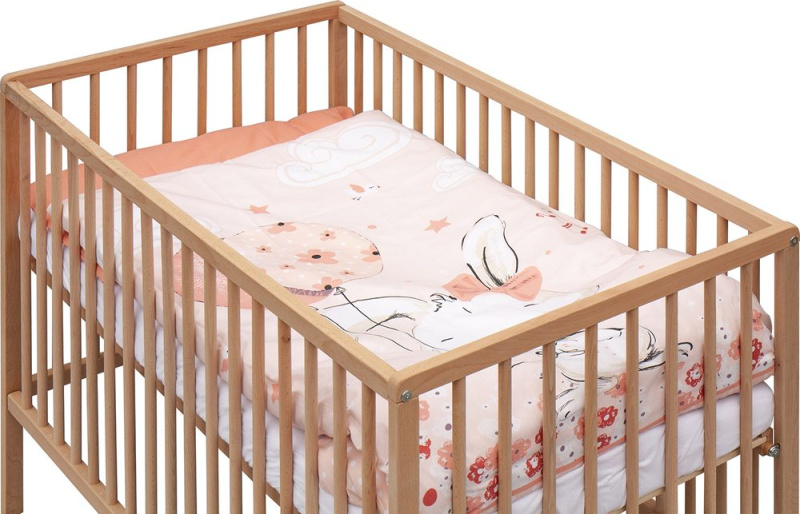 Scarlett Dětská postýlka s kompletní výbavou Malia 120 x 60 cm