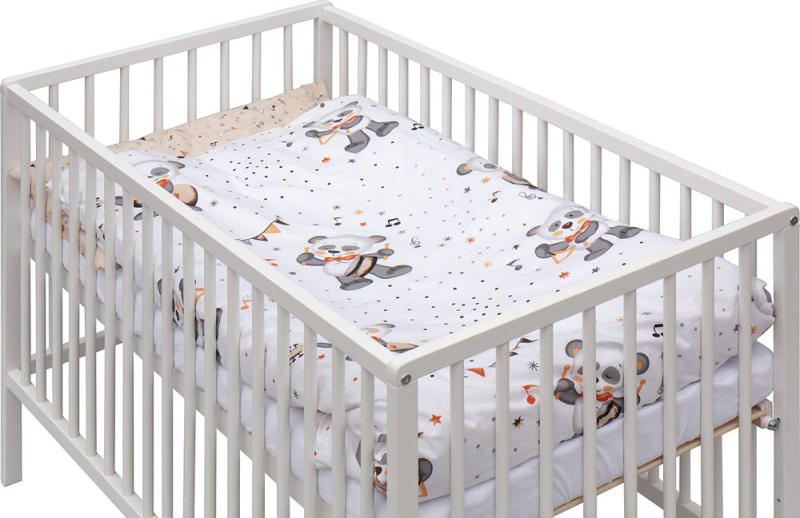 Scarlett Dětská postýlka s kompletní výbavou Gytaro 120 x 60 cm