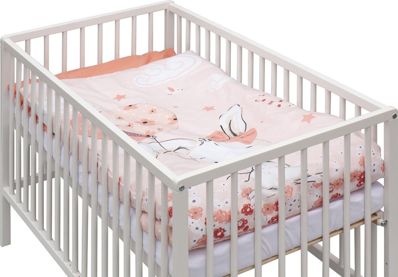 Scarlett Dětská postýlka s kompletní výbavou Scarlett Malia - 120 x 60 cm