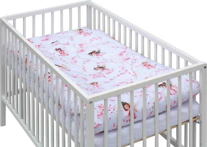 Scarlett Dětská postýlka s kompletní výbavou Scarlett Víla - 120 x 60 cm