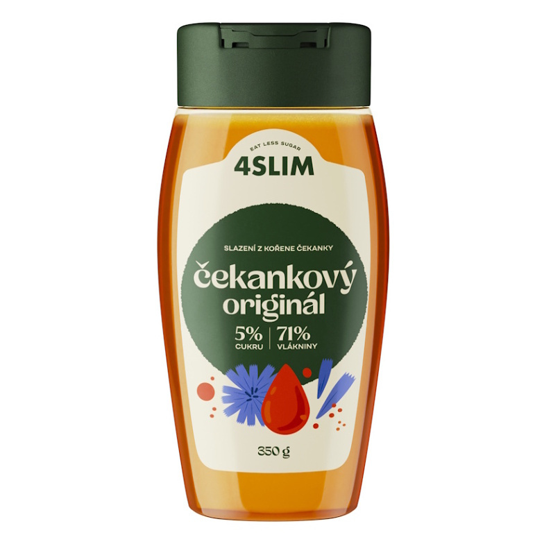 4Slim Čekankový sirup originál - 350 g