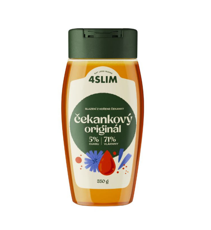 4Slim Čekankový sirup originál - 350 g