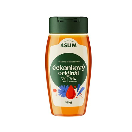 4Slim Čekankový sirup originál - 350 g