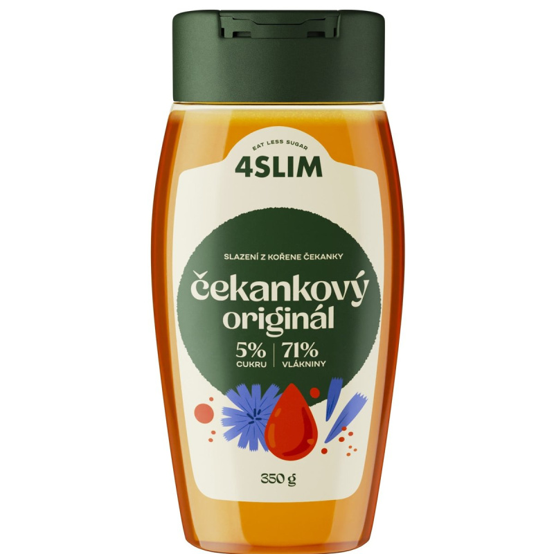4Slim Čekankový sirup originál - 350 g