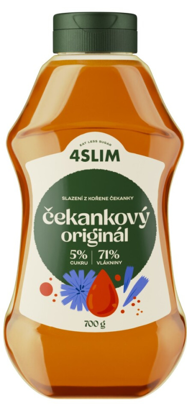 4Slim Čekankový sirup originál - 700 g
