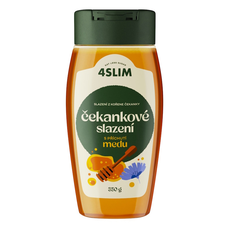 4Slim Čekankové slazení s příchutí medu - 350 g