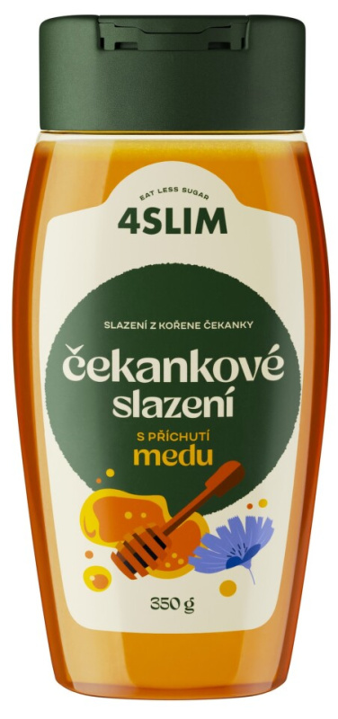 4Slim Čekankové slazení s příchutí medu - 350 g