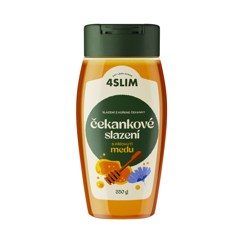 4Slim Čekankové slazení s příchutí medu - 350 g