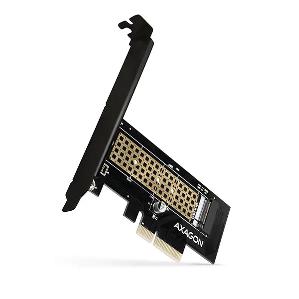 AXAGON PCEM2N PCIe x4 M.2 NVMe Mkey slot adaptér