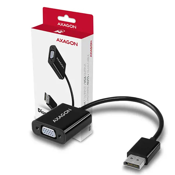 AXAGON RVDVGN DisplayPort VGA redukce / adaptér FullHD 1920*1200