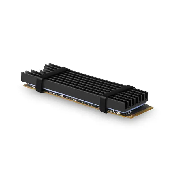 AXAGON CLRM2L6 hliníkový pasivní chladič pro M.2 2280 SSD výška 6 mm
