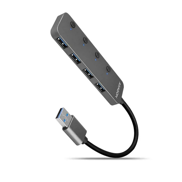 AXAGON SUPERSPEED USB-A SWITCH HUB