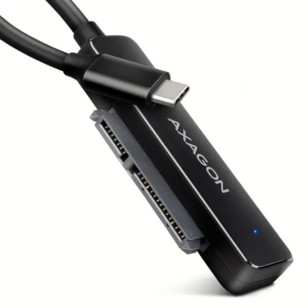 Axagon ADSA-FP2C SLIM USB-C adaptér pro SATA 6G