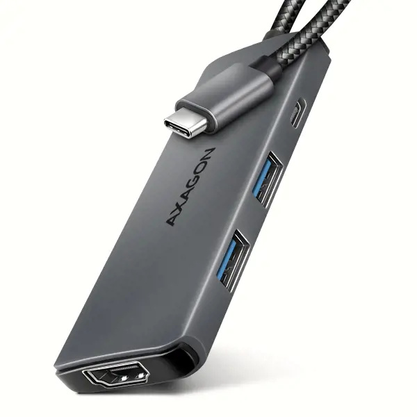 Axagon HMC-5H8K Šedá
