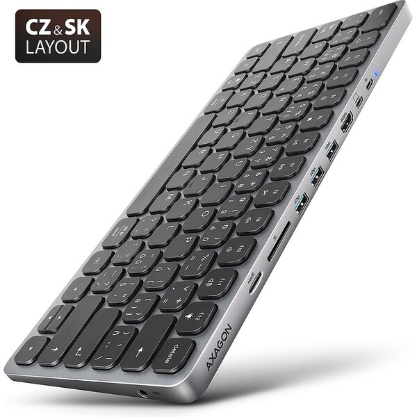Axagon HMC-KB-CS Šedá