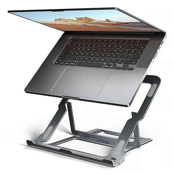 AXAGON STND-LAG hliníkový stojan pro notebooky 10"-17.3"