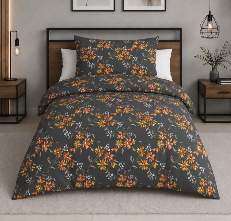 TOP Microtop povlečení Comfort 140x200+70x90 Louka