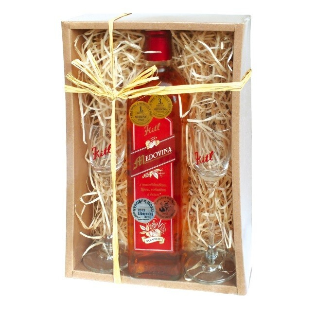 Kitl - Dárkové balení medoviny 500 ml Kitl