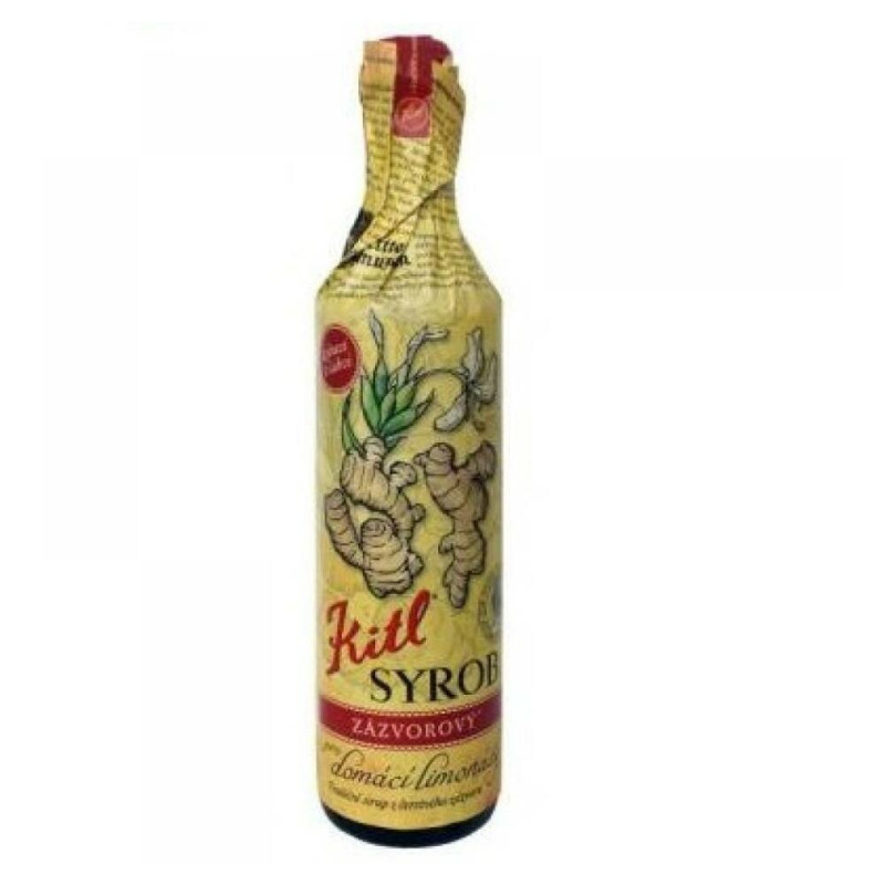 Zázvorový sirup Kitl Syrob, 500 ml