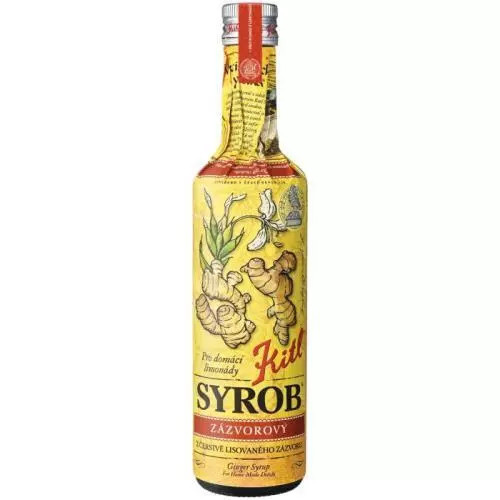 Zázvorový sirup Kitl Syrob, 500 ml
