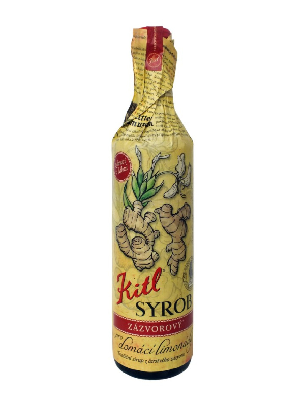 Zázvorový sirup Kitl Syrob, 500 ml