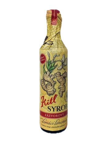 Zázvorový sirup Kitl Syrob, 500 ml