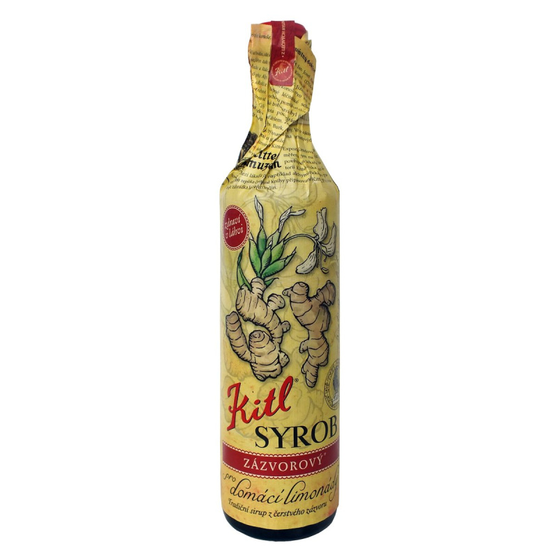 Zázvorový sirup Kitl Syrob, 500 ml