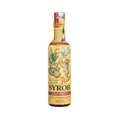 Zázvorový sirup Kitl Syrob, 500 ml