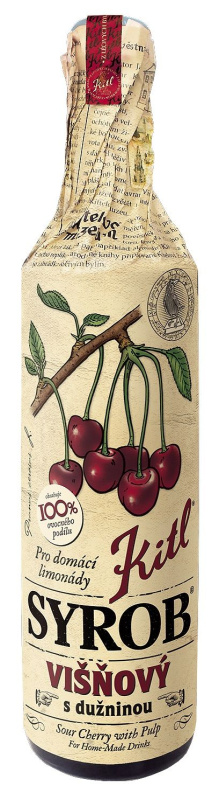 Kitl Syrob - Višeň s dužinou 500 ml Kitl