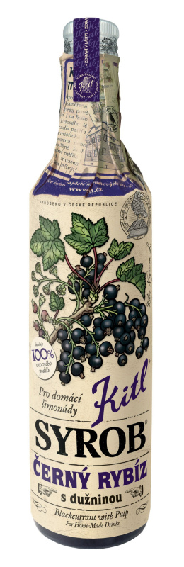 Kitl Kitl Syrob Černý rybíz 500ml