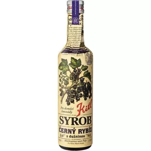 Kitl Kitl Syrob Černý rybíz 500ml