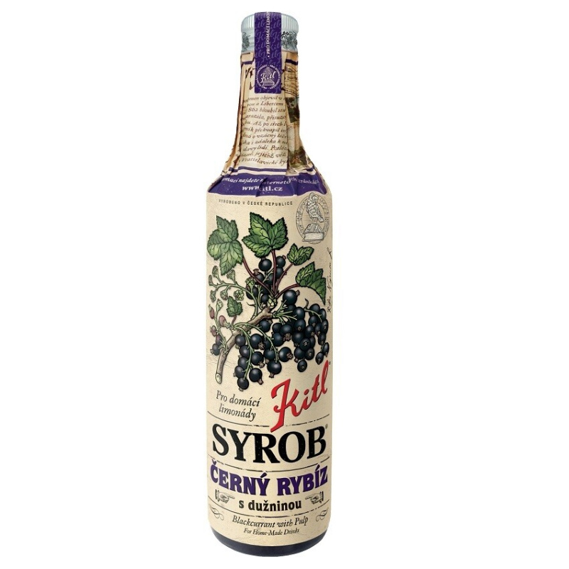Kitl Kitl Syrob Černý rybíz 500ml