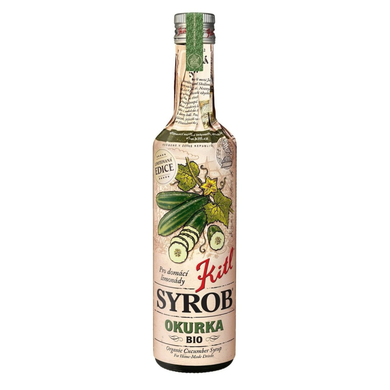 Kitl Syrob - BIO Okurka 500 ml Kitl