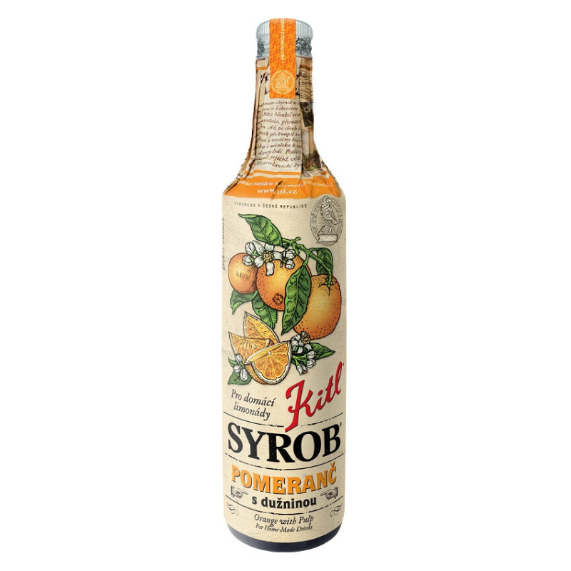 Kitl Syrob - pomerančový sirup 500 ml