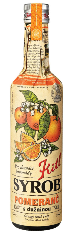 Kitl Syrob - pomerančový sirup 500 ml