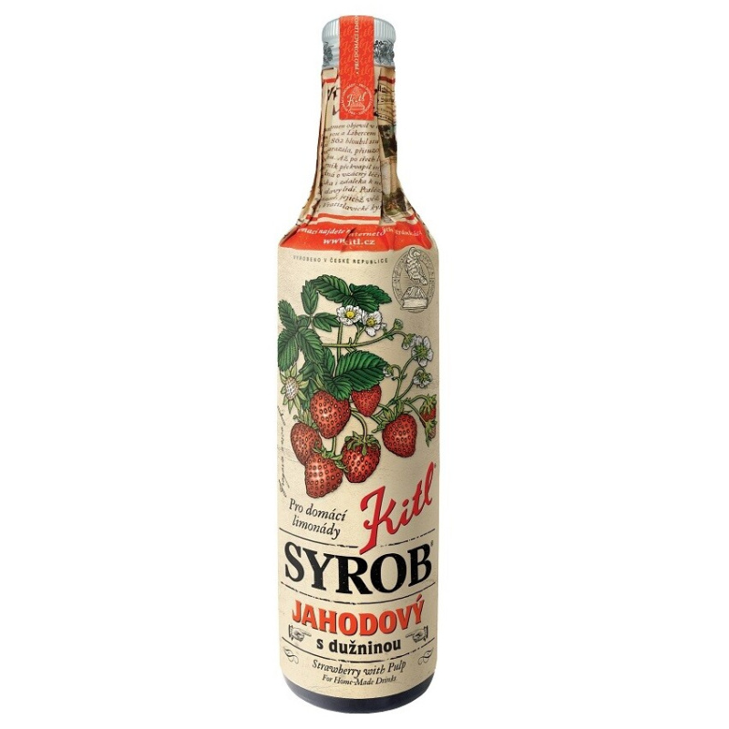 Kitl Syrob - jahodový sirup, 500 ml