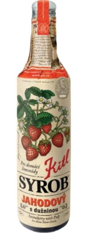 Kitl Syrob - jahodový sirup, 500 ml