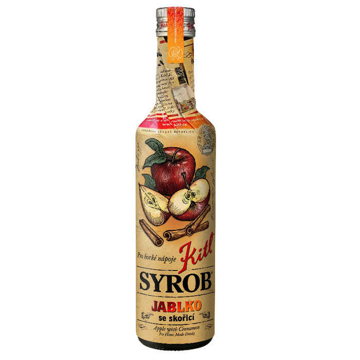 KITL Syrob horký nápoj jablko se skořicí 500 ml