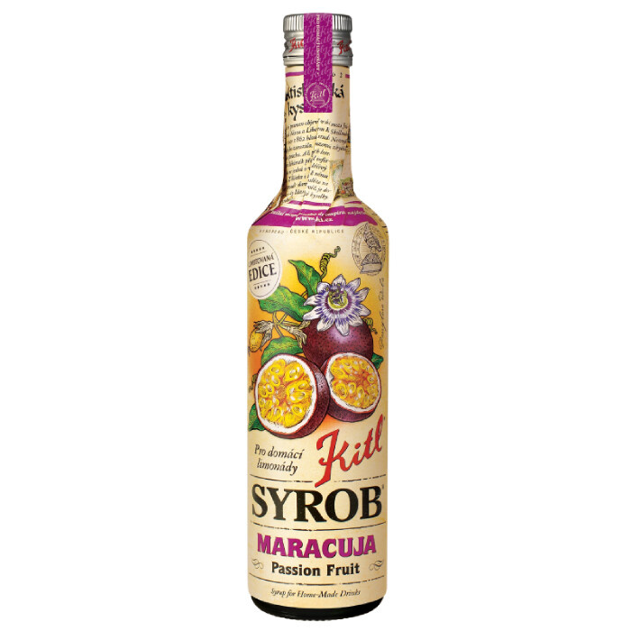 Sirup Kitl Syrob - maracuja, 500 ml