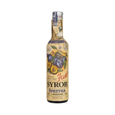 KITL Syrob švestka s dužinou 500 ml