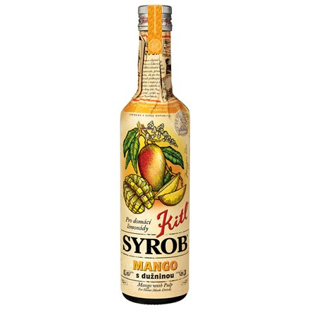 Sirup Kitl Syrob - mango s dužinou, 0,5 l
