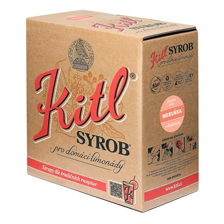 Kitl Syrob meruňka 5 l BiB