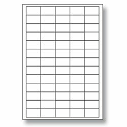 Coveris - samolepicí etikety - 38,0×21,2 mm, 6500 etiket