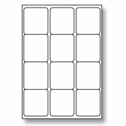 Coveris - adresní etikety - 66×70,0 mm, 1200 etiket, (B)