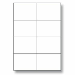 Coveris - adresní etikety - 105×74,0 mm, 800 etiket, (B)