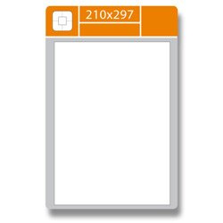 Coveris Gloss - samolepicí etikety - 210 × 297 mm, 100 etiket