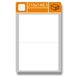 Coveris Gloss - samolepicí etikety - 210 × 148,5 mm, 200 etiket