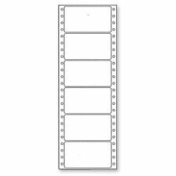 Coveris - tabelační etikety - 89×48,8 mm, jednořadé, 25 listů