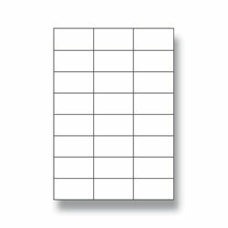 OA - samolepicí etikety - 70,0×37,0 mm, 2400 etiket