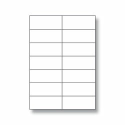 OA - samolepicí etikety - 105,0×42,3 mm, 1400 etiket